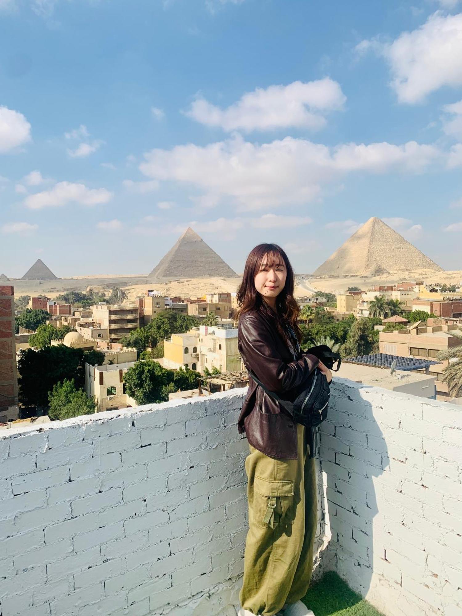 شقة Loay Pyramids View القاهرة المظهر الخارجي الصورة