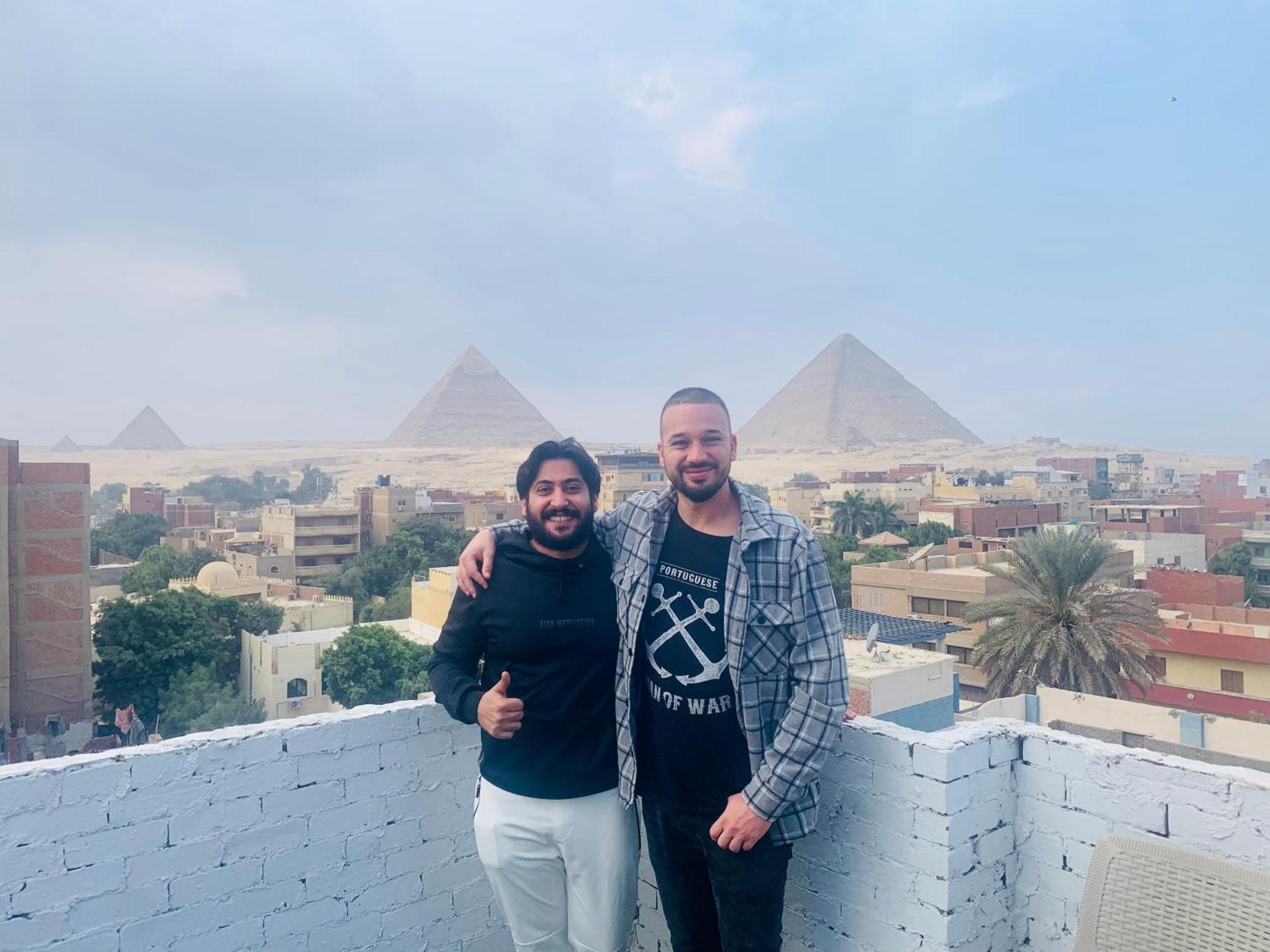 شقة Loay Pyramids View القاهرة المظهر الخارجي الصورة