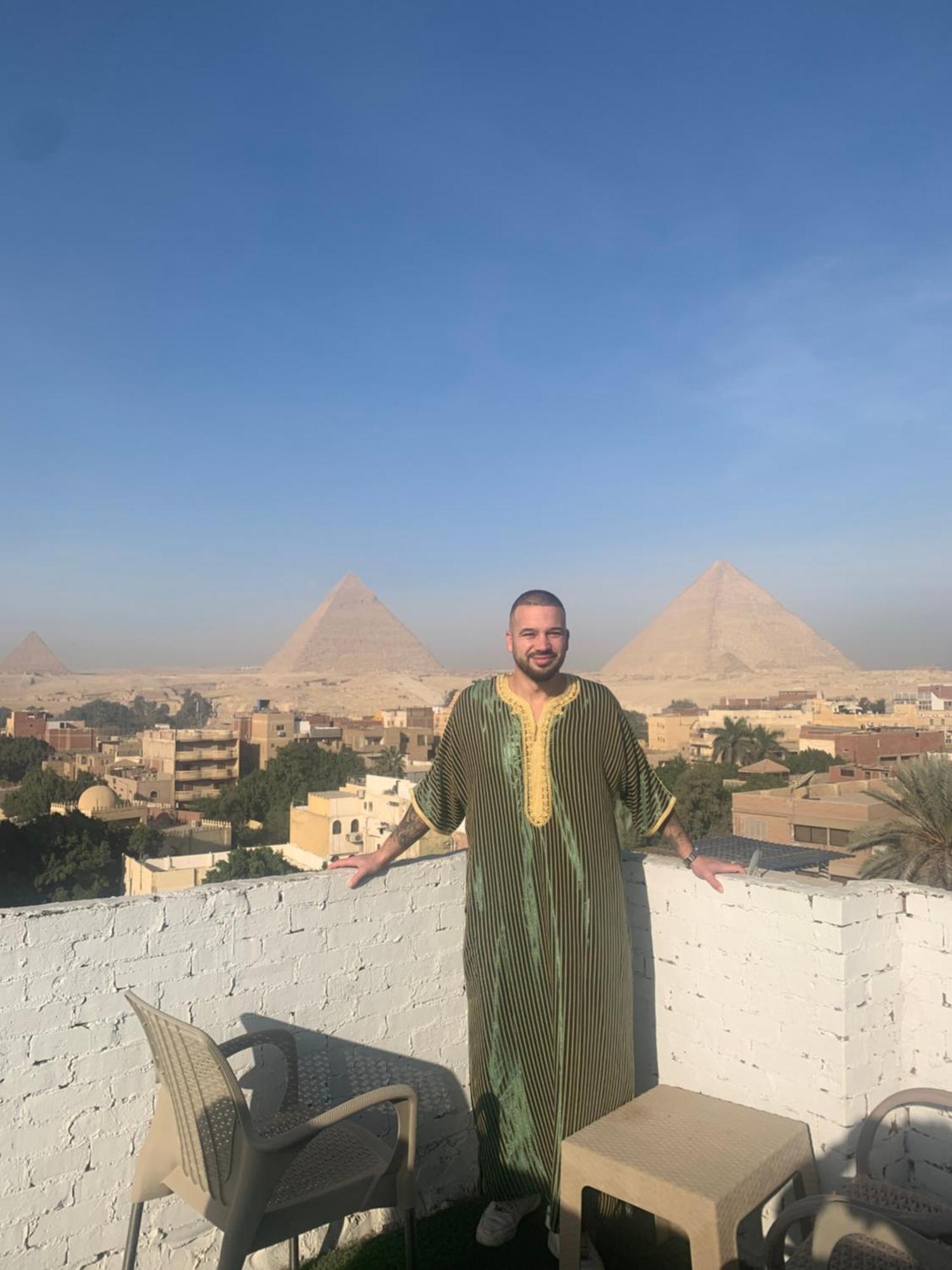 شقة Loay Pyramids View القاهرة المظهر الخارجي الصورة