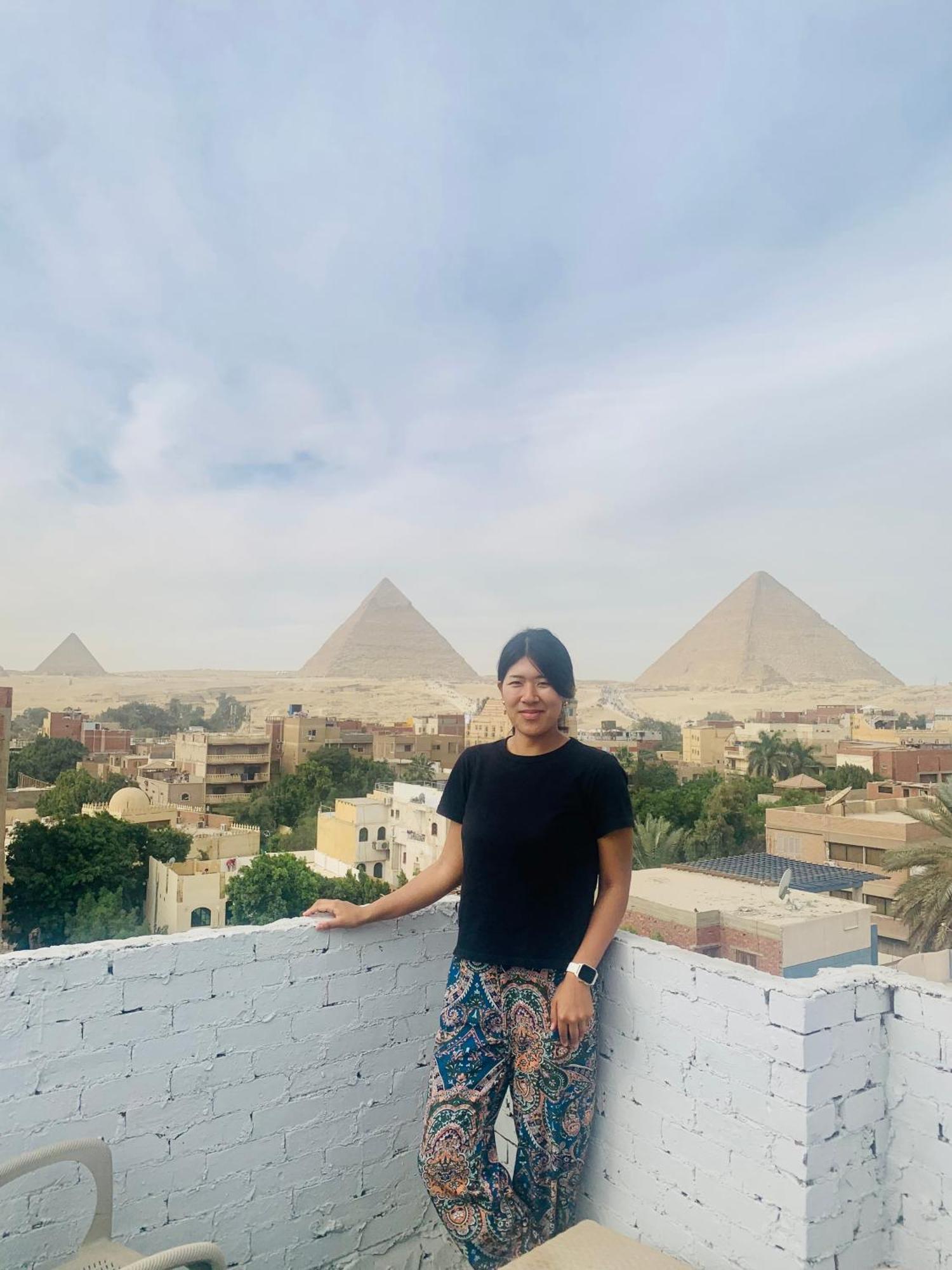 شقة Loay Pyramids View القاهرة المظهر الخارجي الصورة
