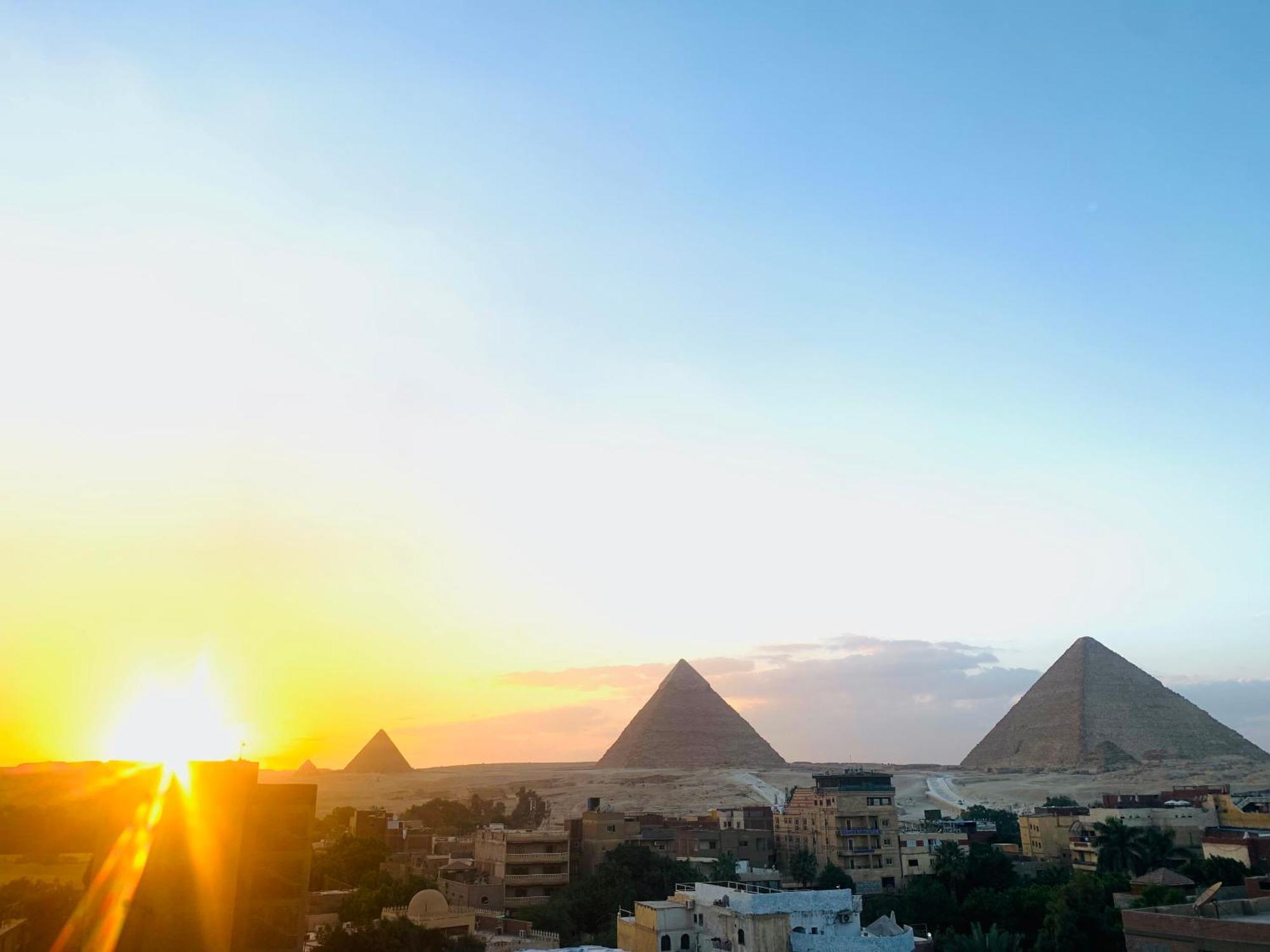شقة Loay Pyramids View القاهرة المظهر الخارجي الصورة
