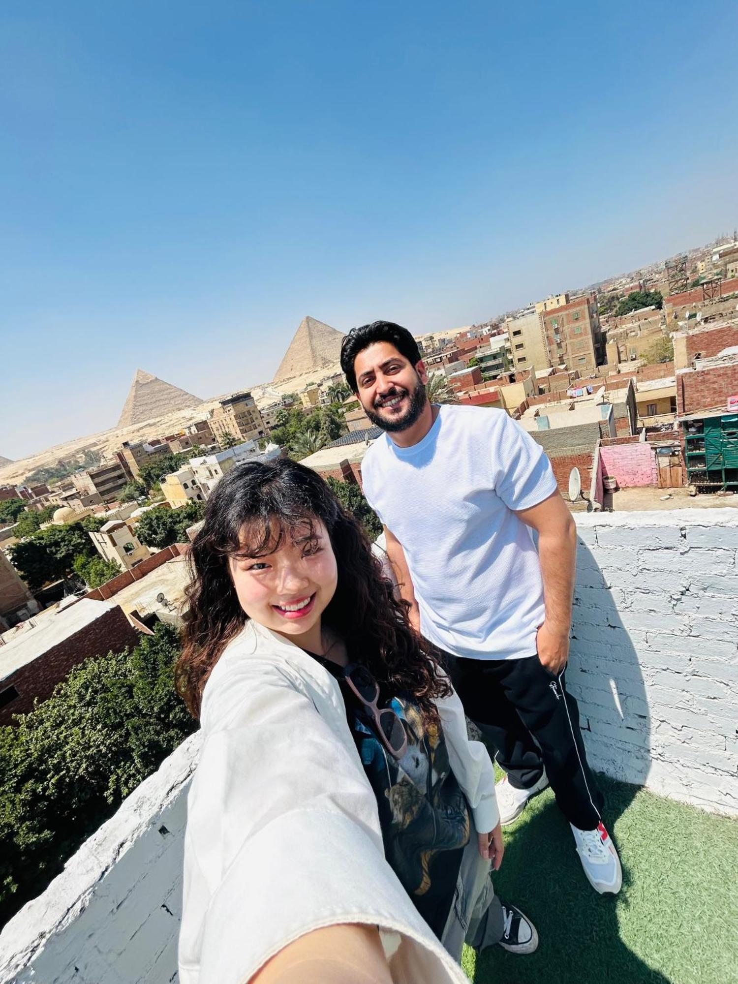شقة Loay Pyramids View القاهرة المظهر الخارجي الصورة