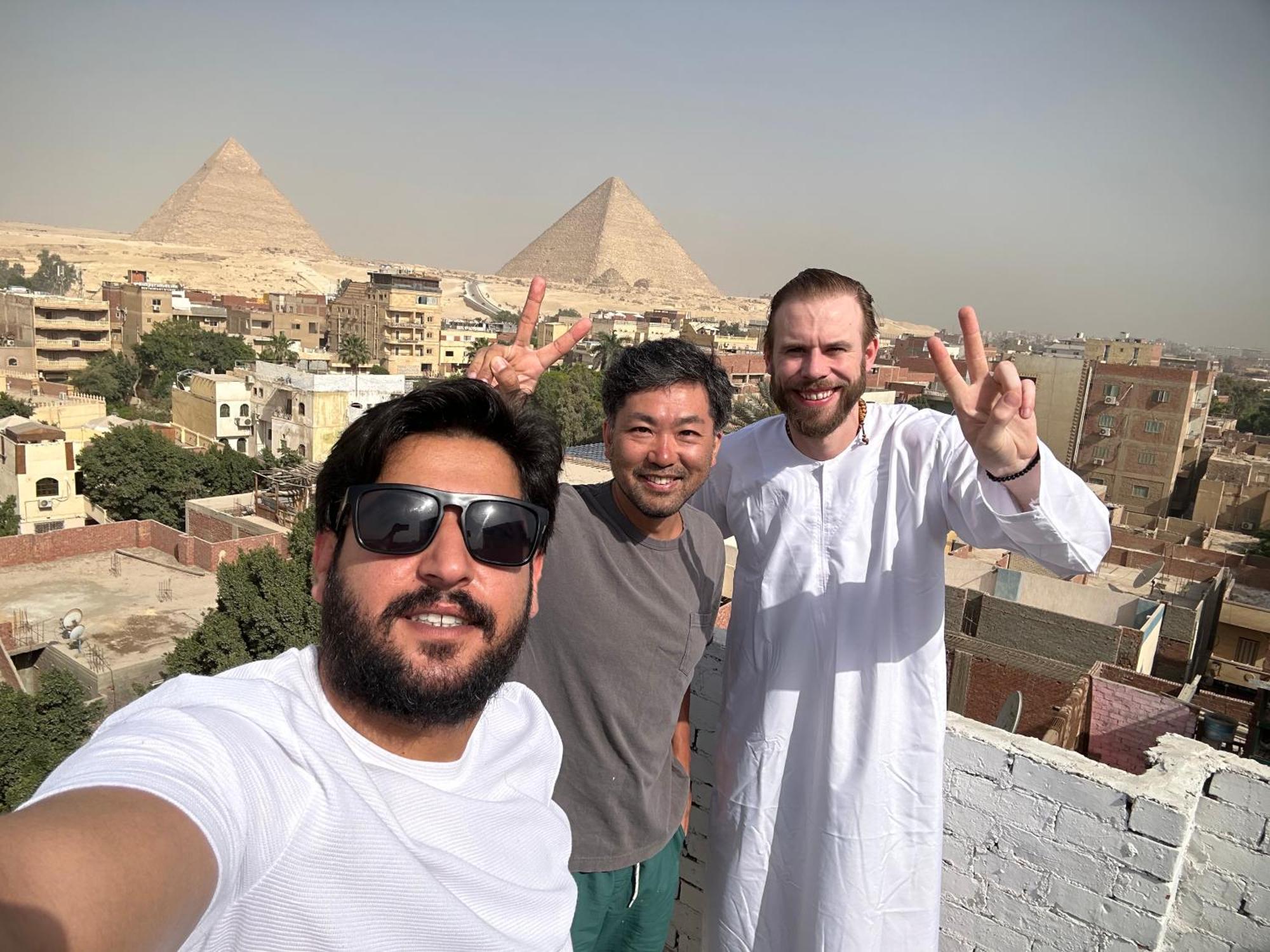 شقة Loay Pyramids View القاهرة المظهر الخارجي الصورة