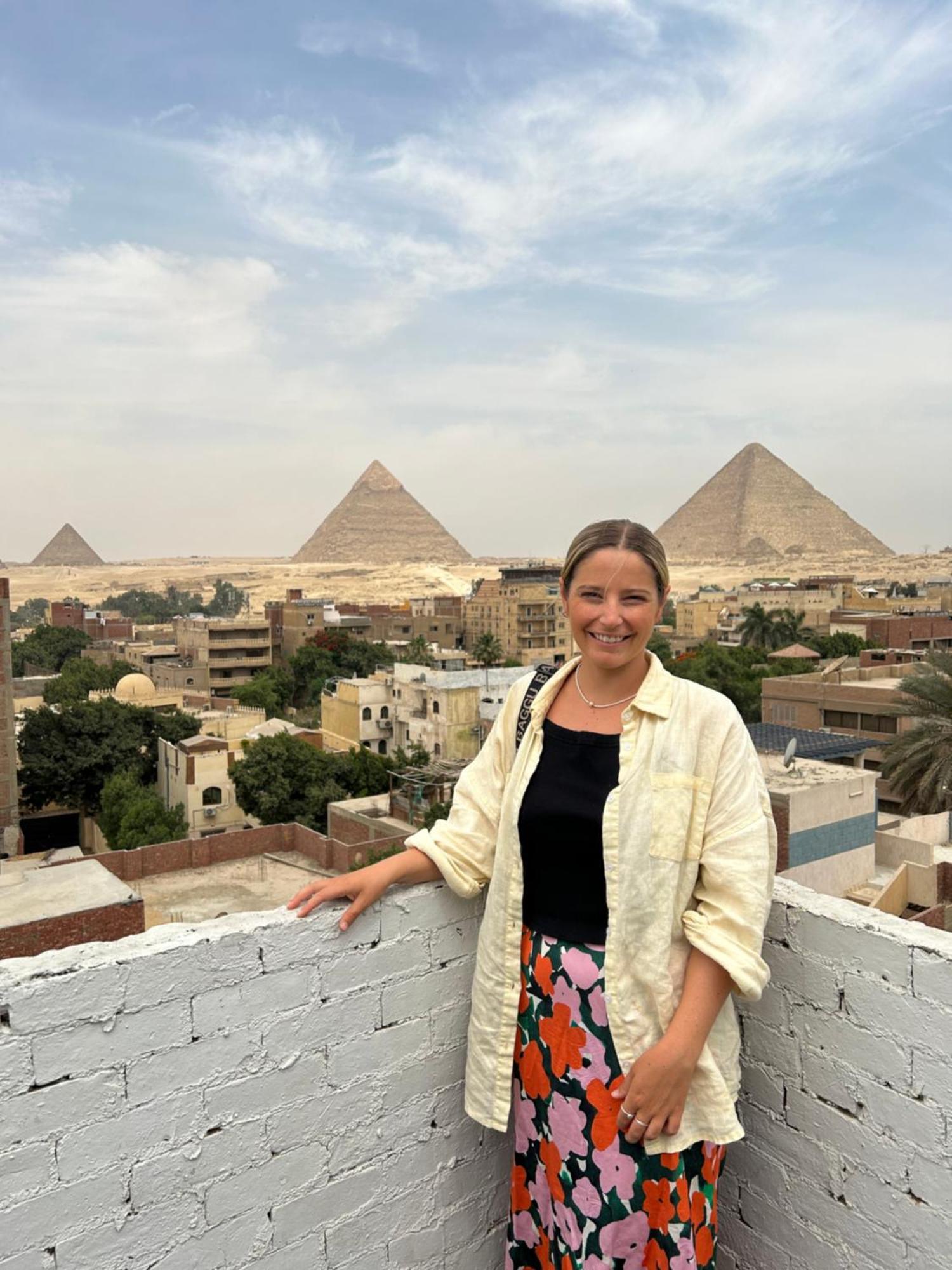 شقة Loay Pyramids View القاهرة المظهر الخارجي الصورة