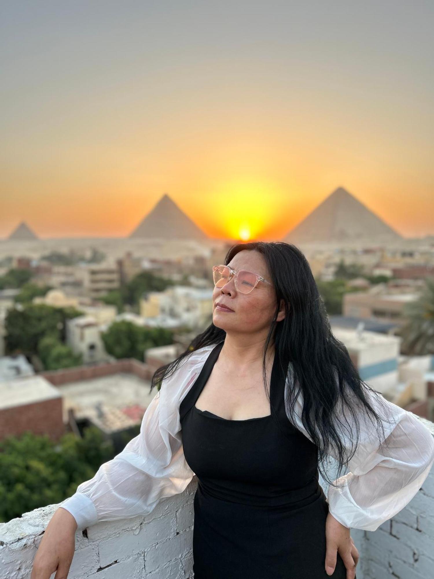شقة Loay Pyramids View القاهرة المظهر الخارجي الصورة