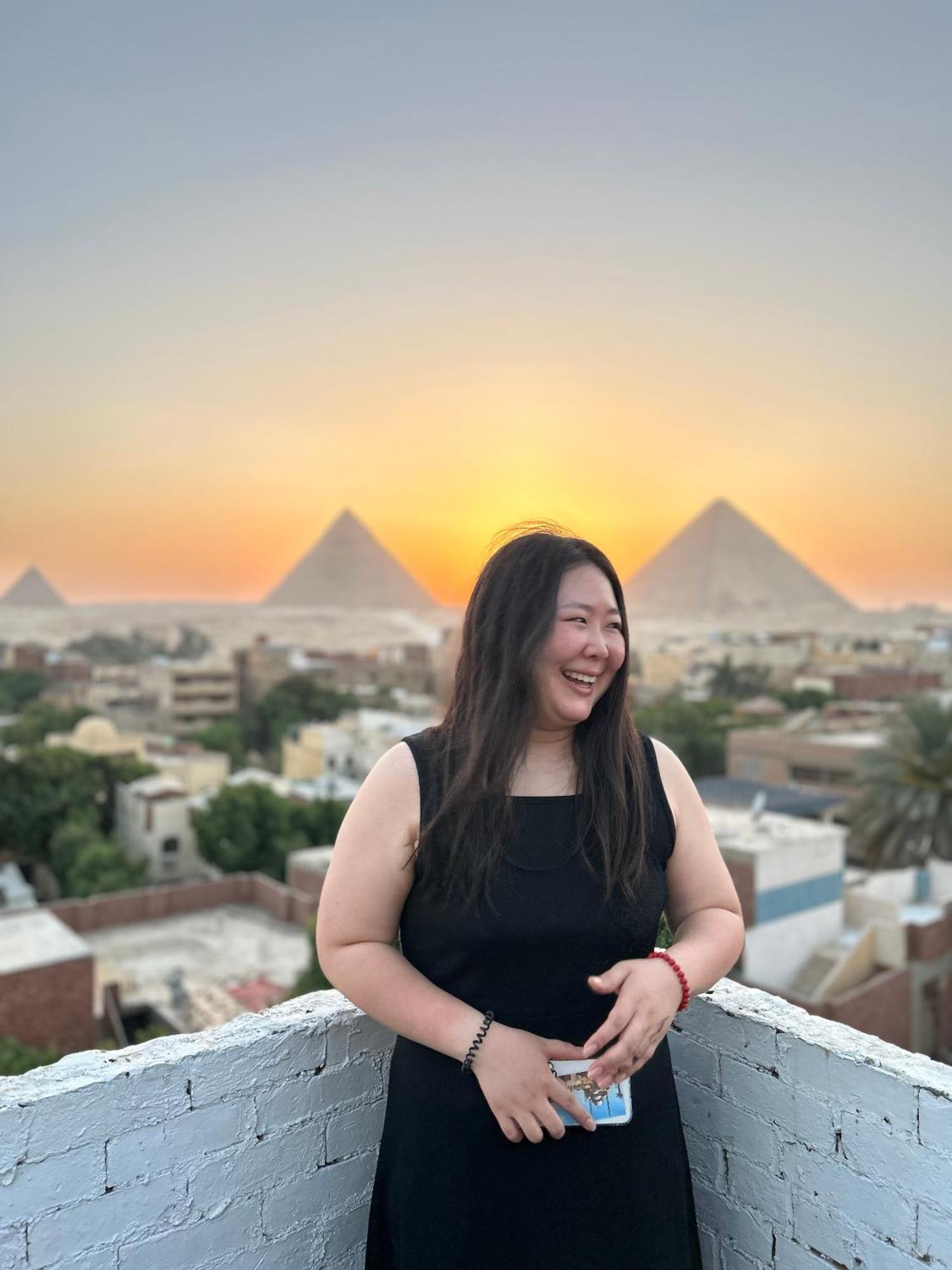 شقة Loay Pyramids View القاهرة المظهر الخارجي الصورة