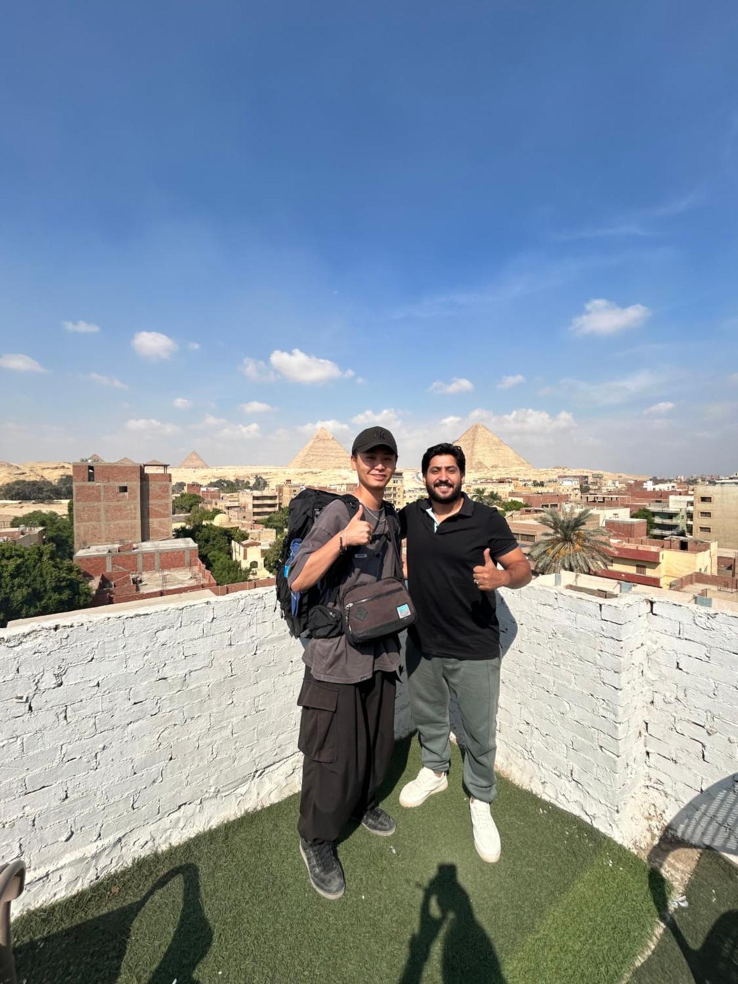 شقة Loay Pyramids View القاهرة المظهر الخارجي الصورة