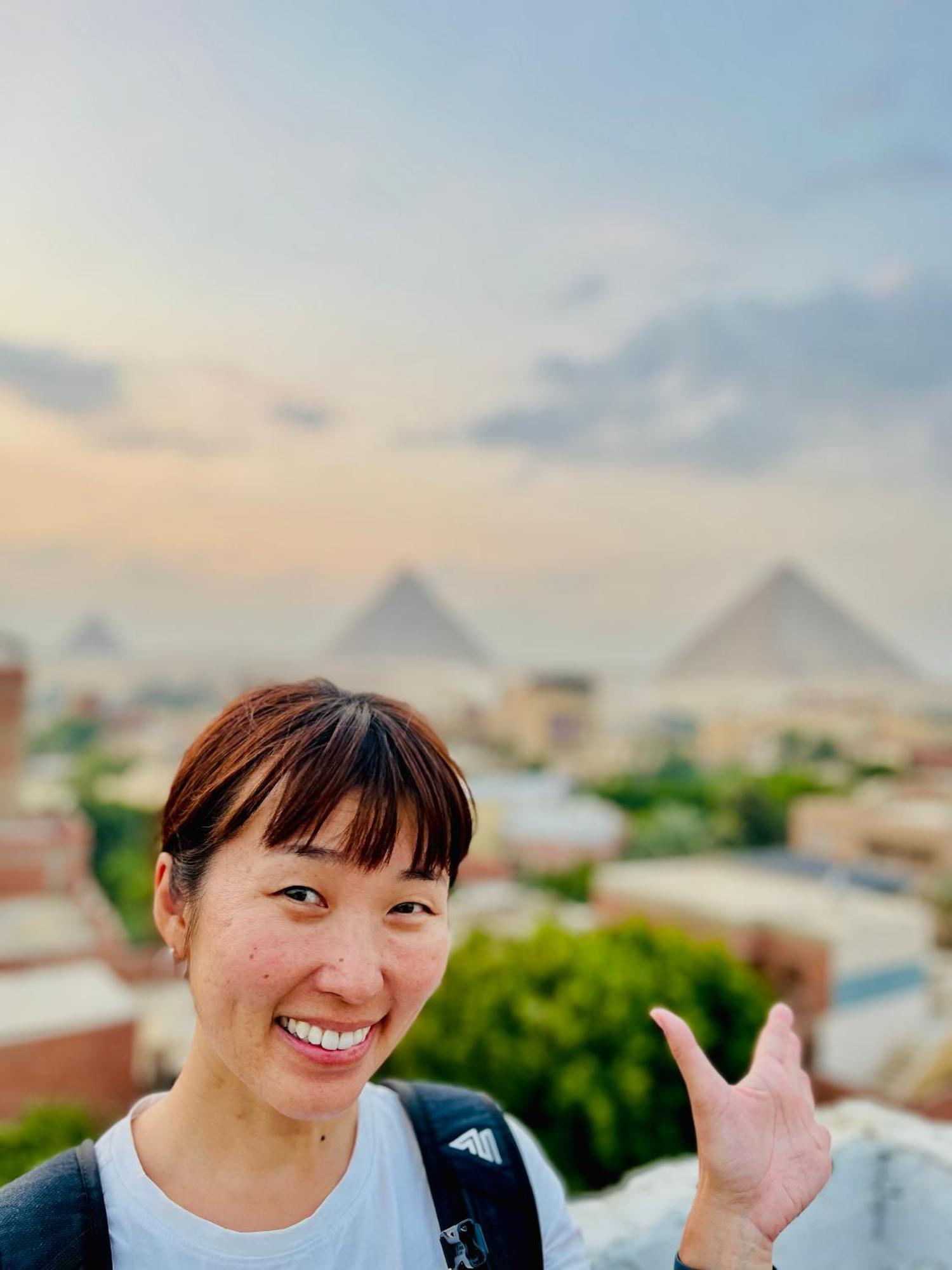 شقة Loay Pyramids View القاهرة المظهر الخارجي الصورة